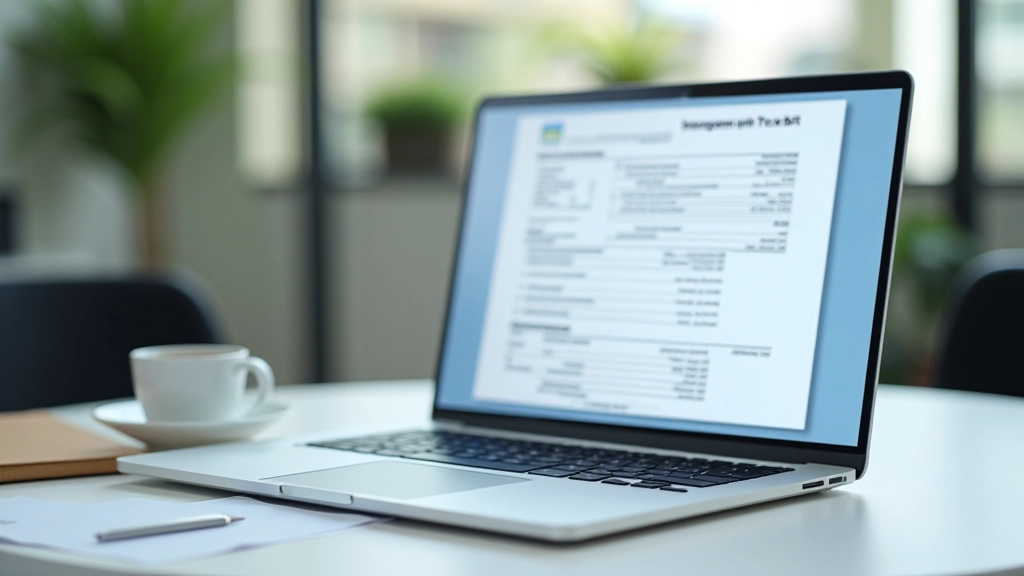 Computer screen showing LHDN e-Filing portal with tax information